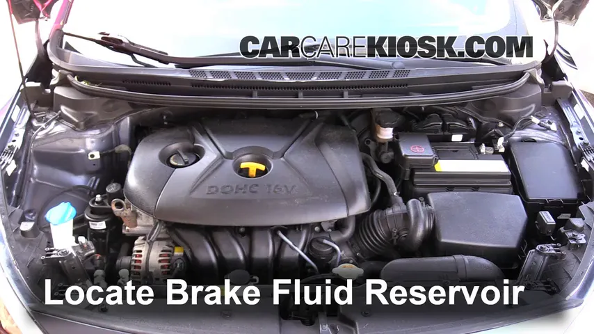2014 Kia Forte LX 1.8L 4 Cyl. Brake Fluid